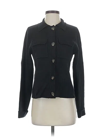 Pre-owned T Tahari Cardigan Sweater In Black