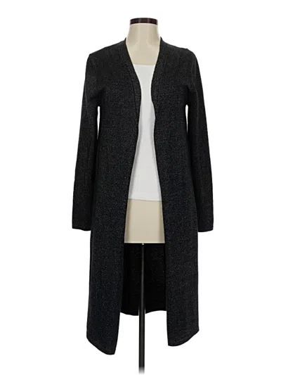 Pre-owned T Tahari Cardigan Sweater In Black