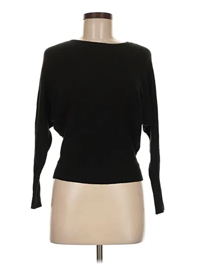 Pre-owned T Tahari Cardigan Sweater In Black