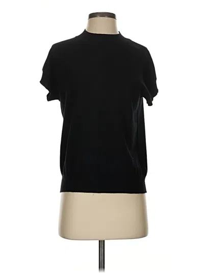 Pre-owned T Tahari Cardigan Sweater In Black