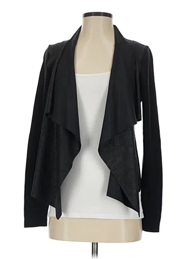 Pre-owned T Tahari Cardigan Sweater In Black