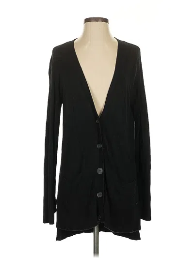 Pre-owned T Tahari Cardigan Sweater In Black