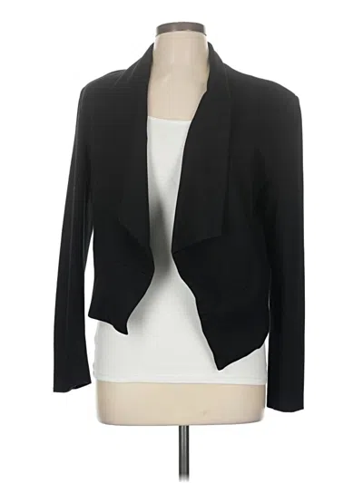 Pre-owned T Tahari Cardigan Sweater In Black