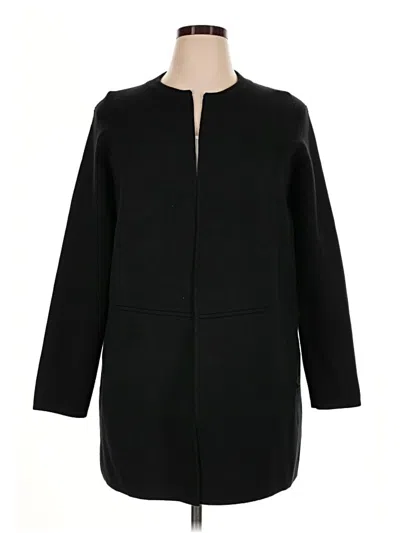 Pre-owned T Tahari Cardigan Sweater In Black