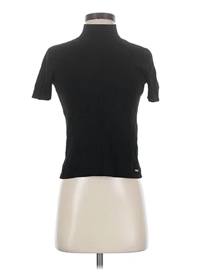 Pre-owned T Tahari Cardigan Sweater In Black
