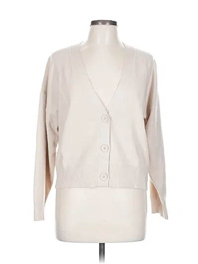 Pre-owned T Tahari Cardigan Sweater In Brown