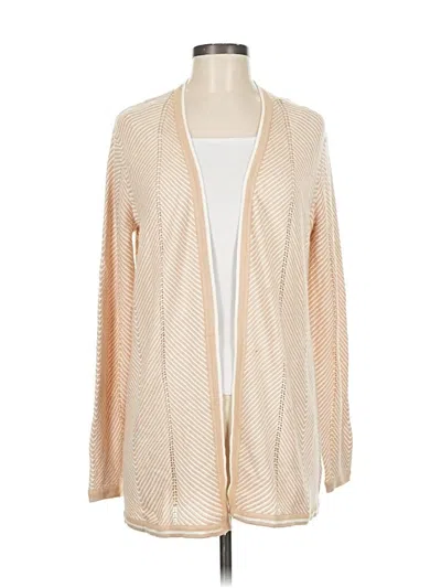 Pre-owned T Tahari Cardigan Sweater In Brown