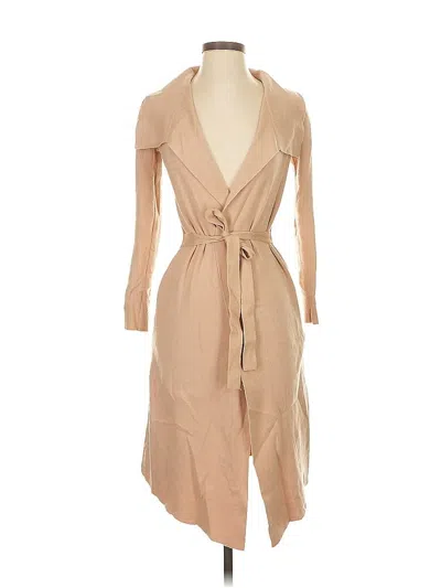 Pre-owned T Tahari Cardigan Sweater In Brown