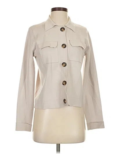 Pre-owned T Tahari Cardigan Sweater In Brown