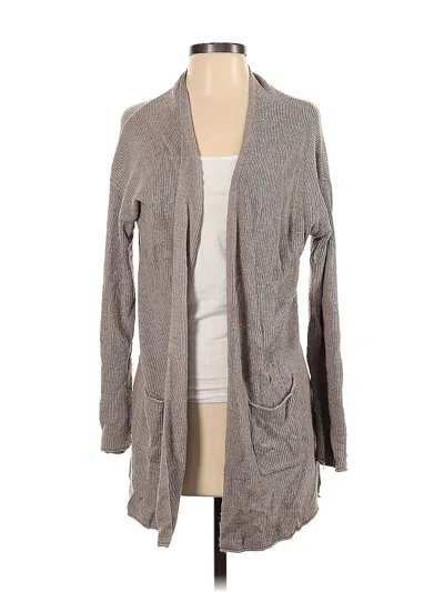 Pre-owned T Tahari Cardigan Sweater In Gray
