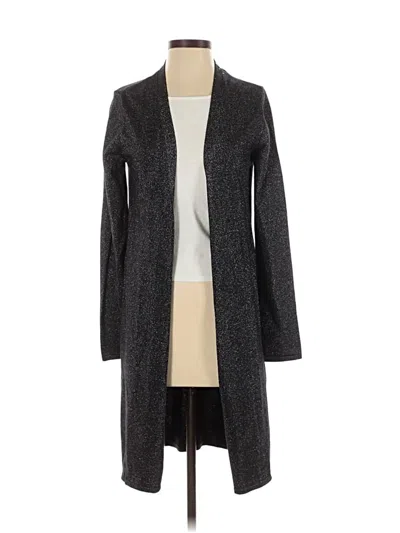 Pre-owned T Tahari Cardigan Sweater In Gray