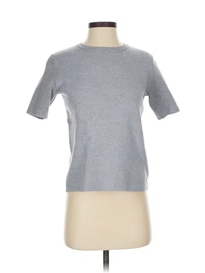 Pre-owned T Tahari Cardigan Sweater In Gray