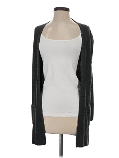 Pre-owned T Tahari Cardigan Sweater In Gray