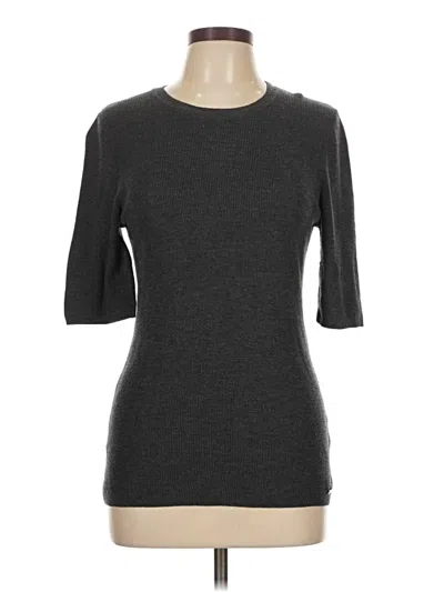 Pre-owned T Tahari Cardigan Sweater In Gray