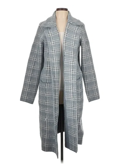 Pre-owned T Tahari Cardigan Sweater In Gray
