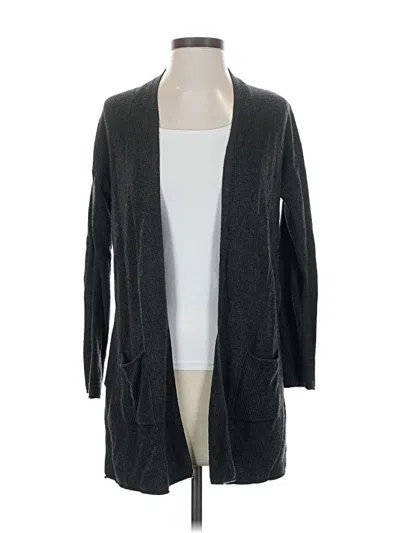 Pre-owned T Tahari Cardigan Sweater In Gray