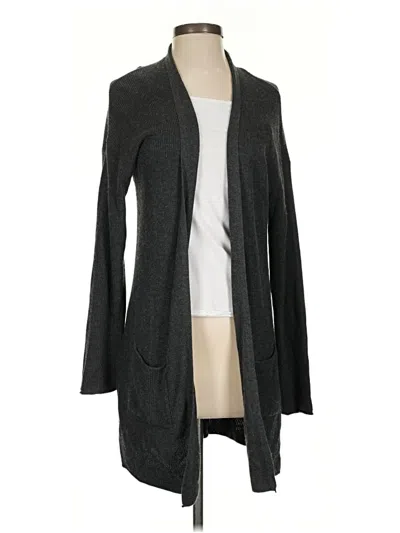 Pre-owned T Tahari Cardigan Sweater In Gray