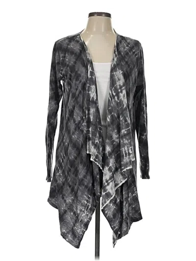 Pre-owned T Tahari Cardigan Sweater In Gray