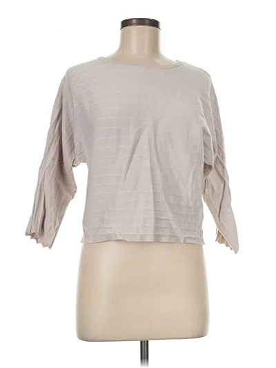 Pre-owned T Tahari Cardigan Sweater In Gray