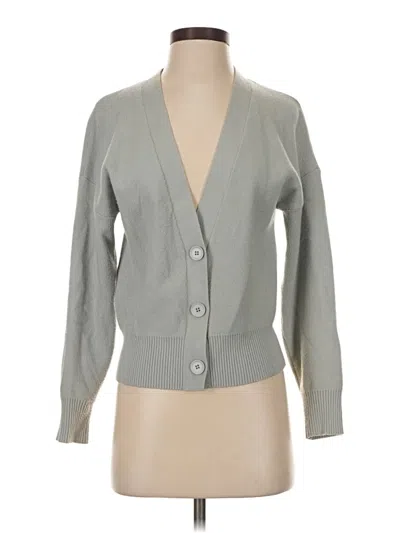 Pre-owned T Tahari Cardigan Sweater In Green