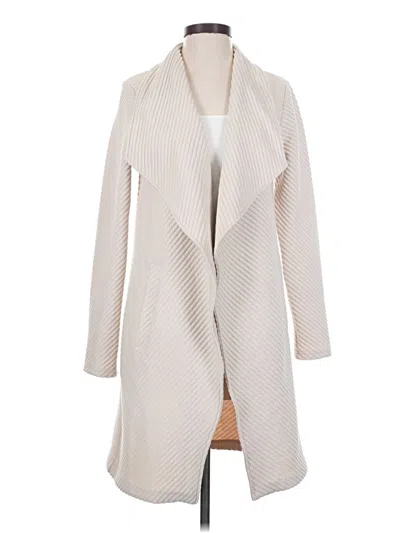 Pre-owned T Tahari Cardigan Sweater In Ivory