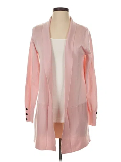 T Tahari Cardigan Sweater In Pink