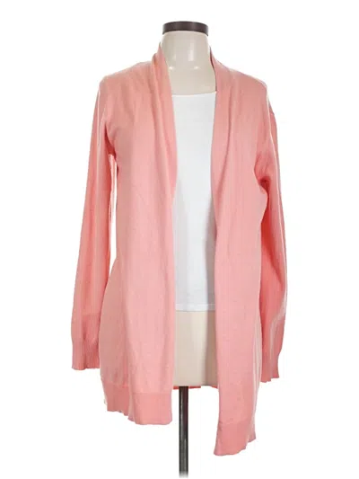 Pre-owned T Tahari Cardigan Sweater In Pink