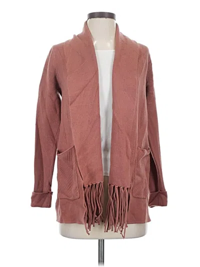 Pre-owned T Tahari Cardigan Sweater In Pink