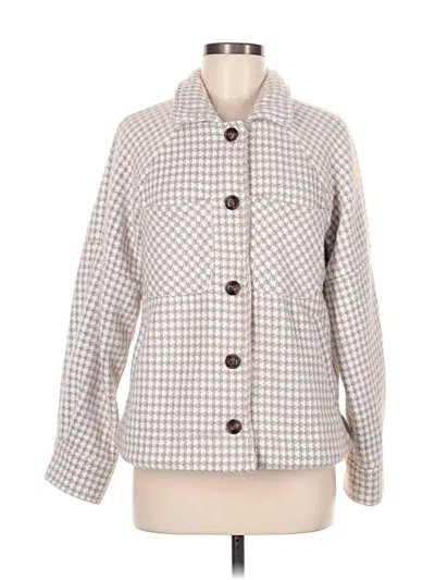 Pre-owned T Tahari Cardigan Sweater In Tan