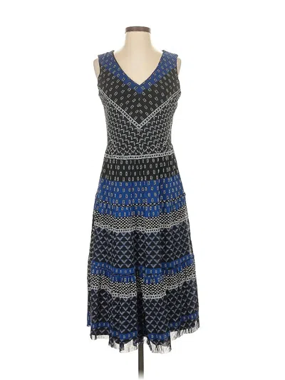 Pre-owned T Tahari Casual Dress In Black