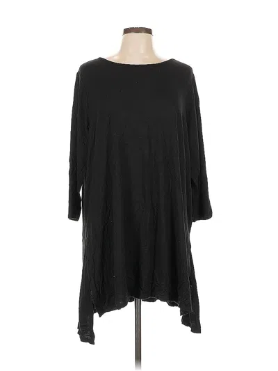 Pre-owned T Tahari Casual Dress In Black