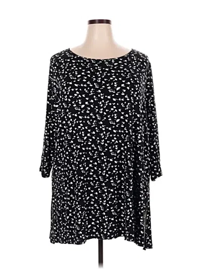 Pre-owned T Tahari Casual Dress In Black