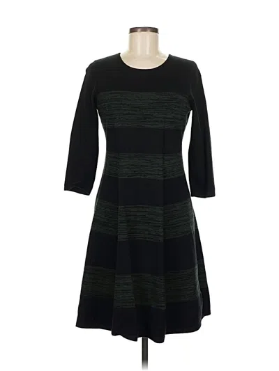 Pre-owned T Tahari Casual Dress In Black