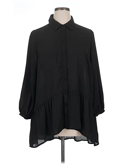 Pre-owned T Tahari Casual Dress In Black