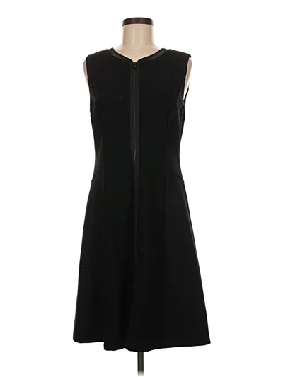Pre-owned T Tahari Casual Dress In Black