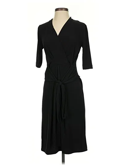 Pre-owned T Tahari Casual Dress In Black