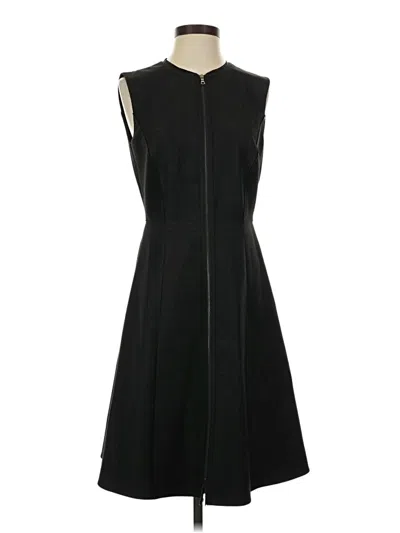 Pre-owned T Tahari Casual Dress In Black