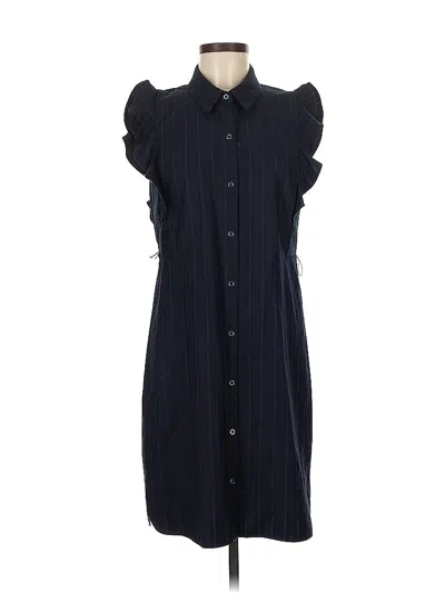Pre-owned T Tahari Casual Dress In Blue