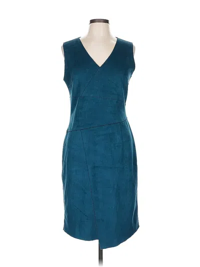 Pre-owned T Tahari Casual Dress In Blue