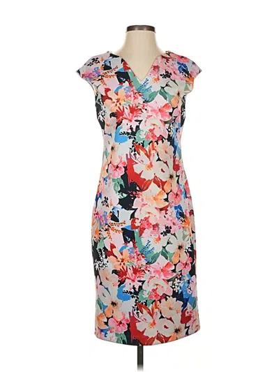 Pre-owned T Tahari Casual Dress In Blue