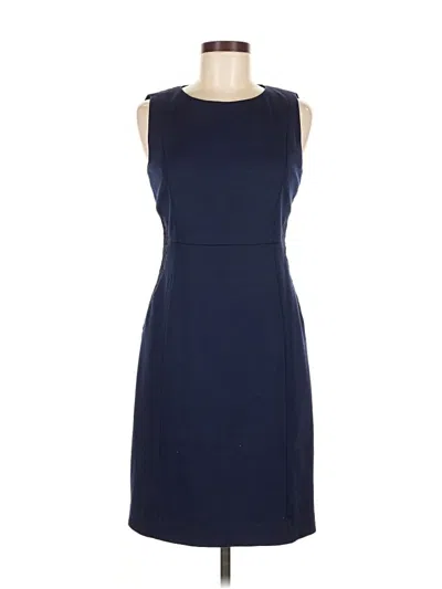 Pre-owned T Tahari Casual Dress In Blue