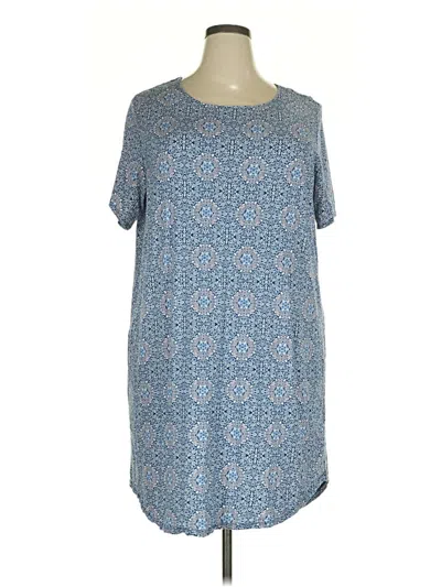 Pre-owned T Tahari Casual Dress In Blue