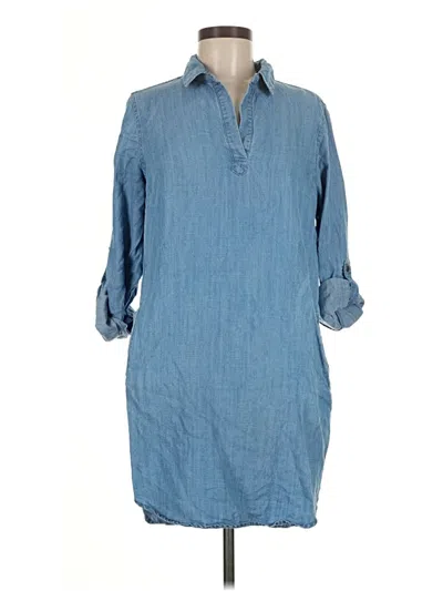 Pre-owned T Tahari Casual Dress In Blue