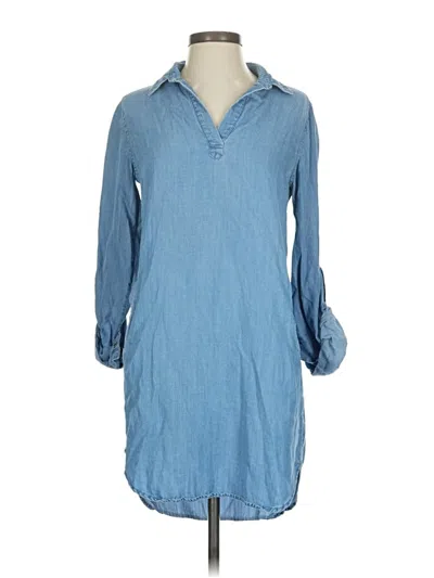 Pre-owned T Tahari Casual Dress In Blue