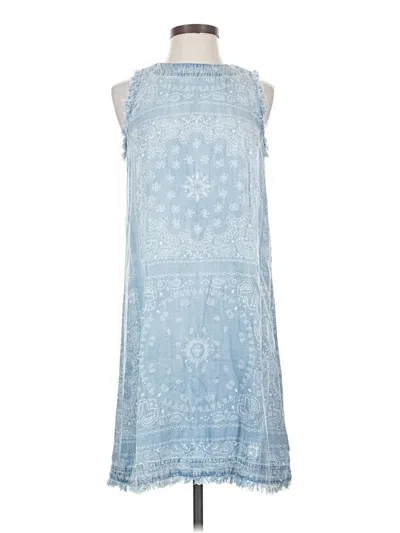 Pre-owned T Tahari Casual Dress In Blue