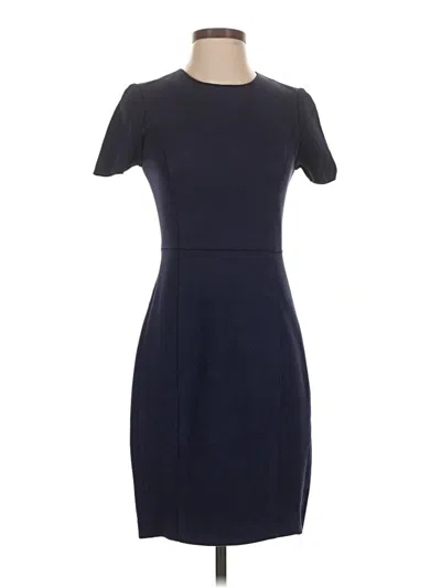 Pre-owned T Tahari Casual Dress In Blue