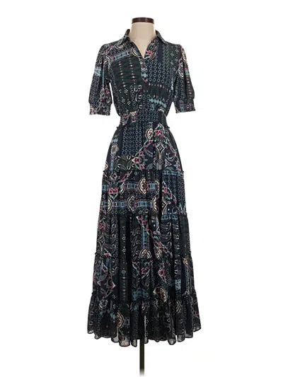 Pre-owned T Tahari Casual Dress In Blue