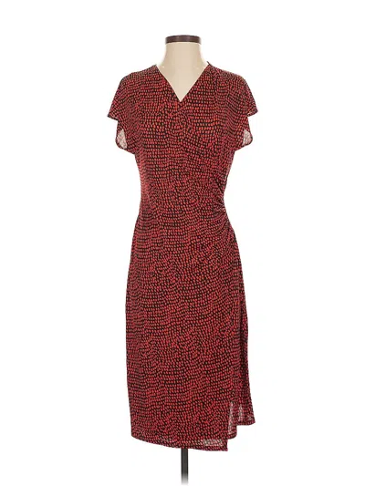 Pre-owned T Tahari Casual Dress In Red