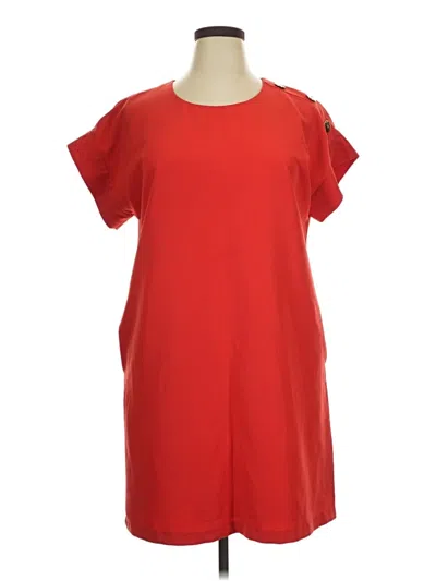 Pre-owned T Tahari Casual Dress In Red