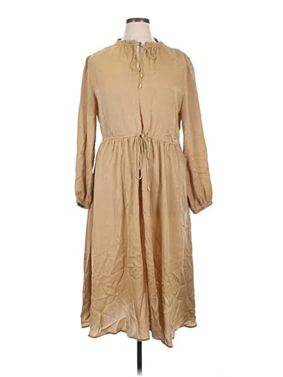 Pre-owned T Tahari Casual Dress In Tan
